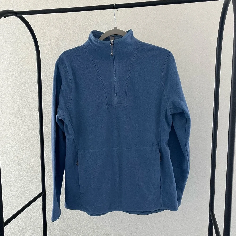 PETER MILLAR | Women's Storm Garland Microfleece Pullover in Storm | Size Medium - Picture 6 of 16